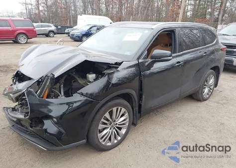 2022 Toyota Highlander Platinum из США, поврежденный, VIN 5TDFZRBH0NS189051